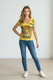 Garde-robe - T-shirt - Oker