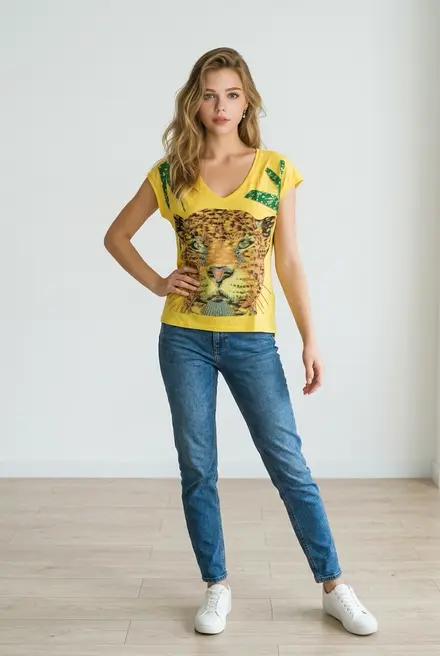 Garde-robe - T-shirt - Oker