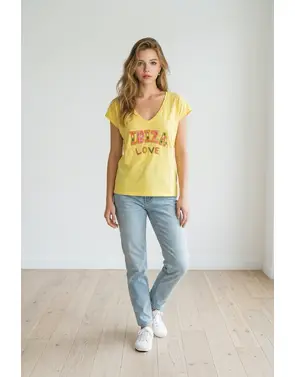 Garde-robe - T-shirt - Geel