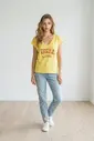 Garde-robe - T-shirt - Geel