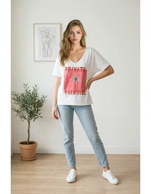 Garde-robe - T-shirt - Ecru