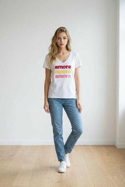 Garde-robe - T-shirt - Roze