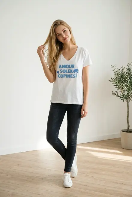 Garde-robe - T-shirt - Blauw