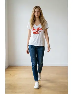 Garde-robe - T-shirt - Coraal