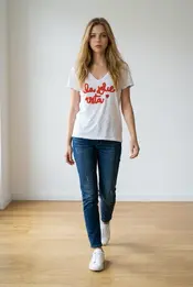 Garde-robe - T-shirt - Coraal