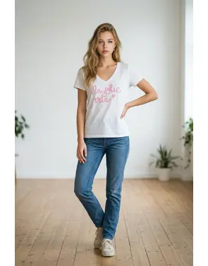 Garde-robe - T-shirt - Roze