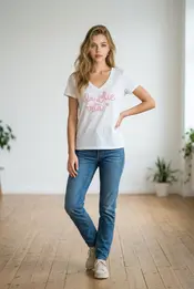 Garde-robe - T-shirt - Roze
