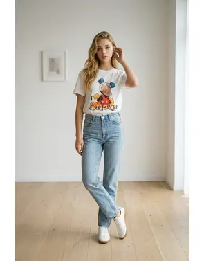 Garde-robe - T-shirt - Rood