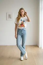 Garde-robe - T-shirt - Rood