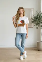 Garde-robe - T-shirt - Oranje