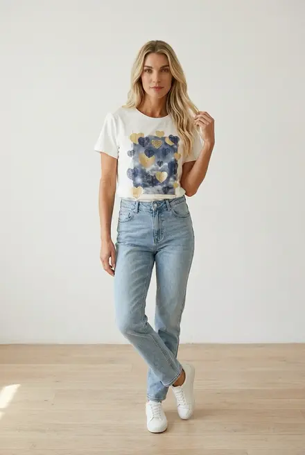 Garde-robe - T-shirt - Blauw