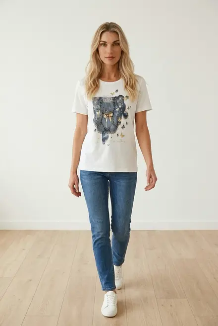 Garde-robe - T-shirt - Blauw