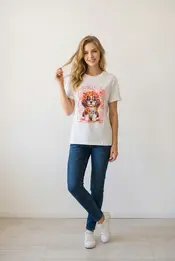 Garde-robe - T-shirt - Roze