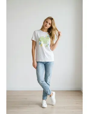 Garde-robe - T-shirt - Munt