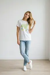 Garde-robe - T-shirt - Munt