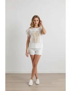 Garde-robe - T-shirt - Beige