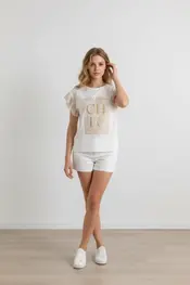 Garde-robe - T-shirt - Beige