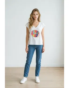 Garde-robe - T-shirt - Ecru