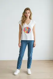 Garde-robe - T-shirt - Ecru