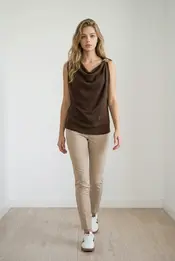 Garde-robe - Top - Bruin