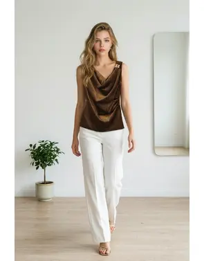 Garde-robe - Top - Bruin