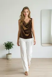 Garde-robe - Top - Bruin