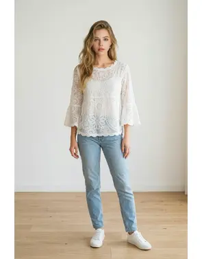 Garde-robe - Top - Ecru