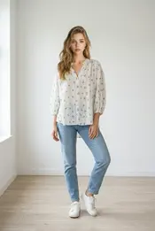 Garde-robe - Blouse - Blauw