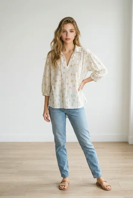 Garde-robe - Blouse - Geel