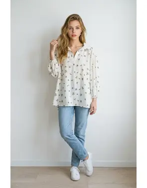 Garde-robe - Blouse - Kaki