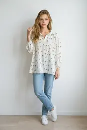 Garde-robe - Blouse - Kaki