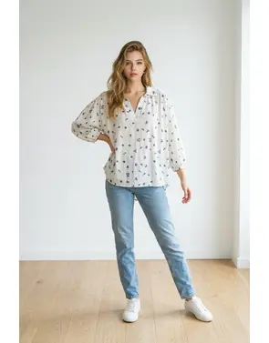 Garde-robe - Blouse - Marine