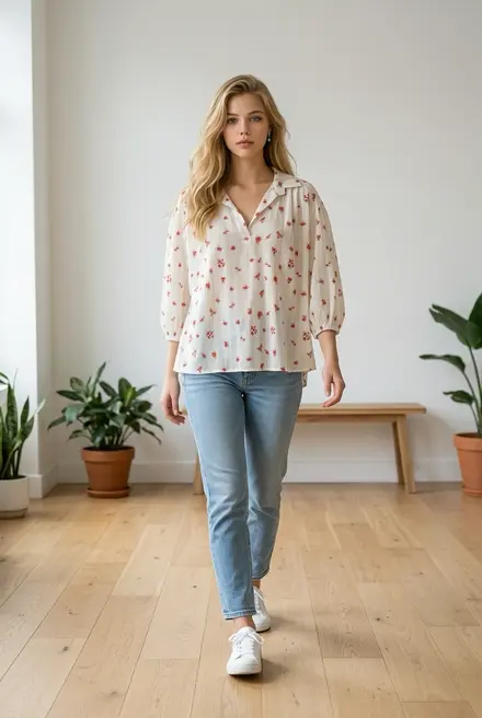 Garde-robe - Blouse - Rood