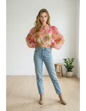 Garde-robe - Blouse - Beige