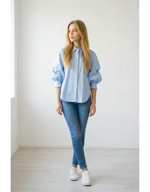 Garde-robe - Blouse - Blauw