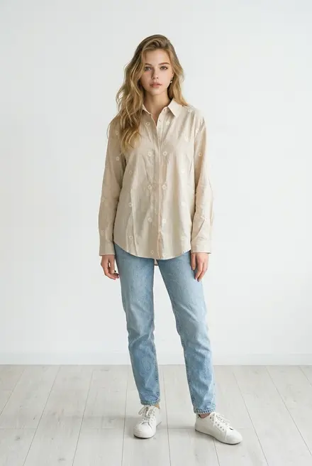 Garde-robe - Blouse - Beige
