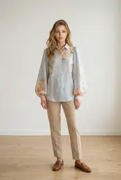 Garde-robe - Blouse - Blauw