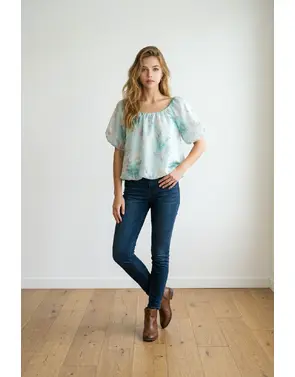 Garde-robe - Blouse - Munt