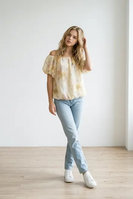 Garde-robe - Blouse - Geel