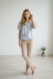 Garde-robe - Blouse - Blauw