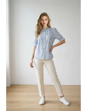 Garde-robe - Blouse - Blauw