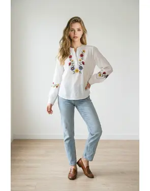 Garde-robe - Blouse - Ecru