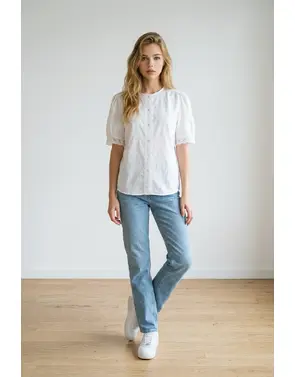 Garde-robe - Blouse - Ecru