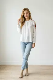 Garde-robe - Blouse - Ecru