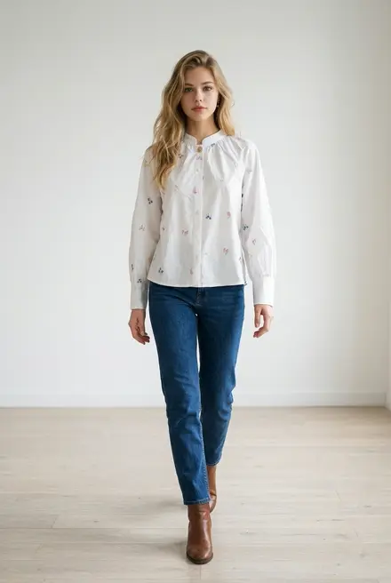 Garde-robe - Blouse - Ecru