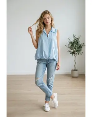 Garde-robe - Blouse - Blauw