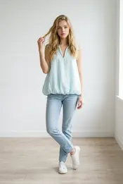 Garde-robe - Blouse - Munt