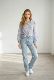 Garde-robe - Blouse - Blauw