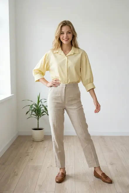 Garde-robe - Blouse - Geel