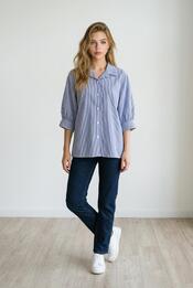 Garde-robe - Blouse - Marine